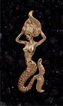 Mermaids: Mermaid Pendant 14k