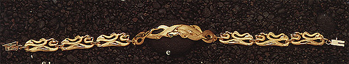 Sea Serpent Bracelet 18k