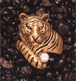 Tigers: Indian Tiger Ring 18k