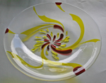 Glass: Sunburst Bowl 16"
