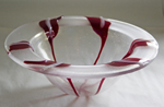 Glass: Anthurium bowl 10"