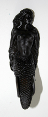 Mermaid Handle Right oiled bronze finish