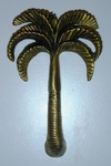 Palms:Manila Palm Handle Brass finish