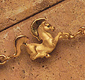 Horses: Trojan Horse Bracelet 18k